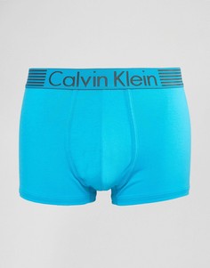 Хлопковые боксеры-брифы Calvin Klein Iron Strength-Синий