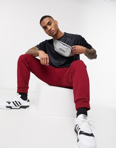 Черная футболка с логотипом adidas Originals-Черный