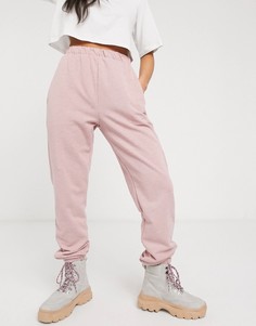 Розовые узкие джоггеры Topshop-Розовый