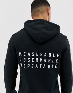 Худи черного цвета с логотипом Reebok - Crossfit-Черный