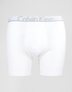 Удлиненные хлопковые боксеры-брифы Calvin Klein ID-Белый