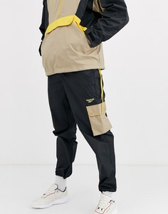 Черные джоггеры карго Reebok-Бежевый