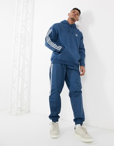 Худи темно-синего цвета с логотипом adidas Originals-Темно-синий