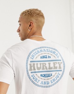 Белая футболка Hurley-Белый