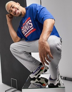Oversized-футболка с аппликацией "NY Giants" ASOS DESIGN-Синий