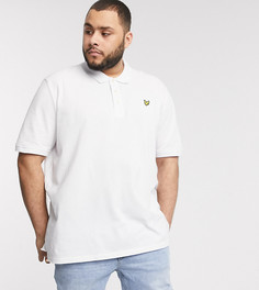 Белое поло Lyle & Scott-Белый