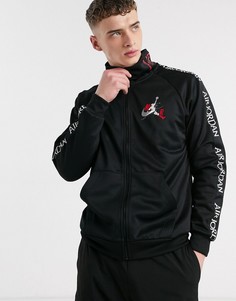Черная спортивная куртка с логотипом Nike Jordan Jumpman Air-Черный