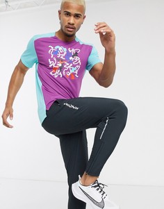 Фиолетовая футболка Nike Running Tokyo Rise 365-Фиолетовый