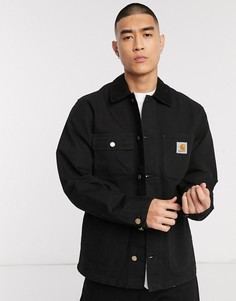 Черное пальто Carhartt WIP-Черный