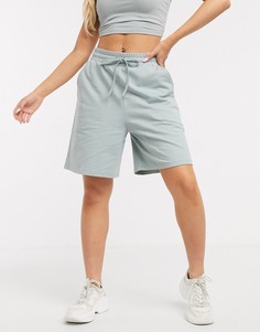 Длинные трикотажные шорты от комплекта ASOS DESIGN-Зеленый