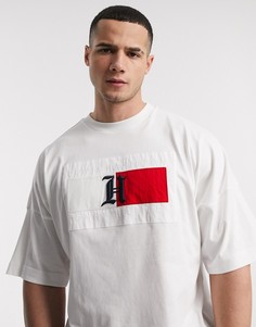 Белая oversized-футболка с логотипом Tommy Hilfiger x Lewis Hamilton capsule-Белый