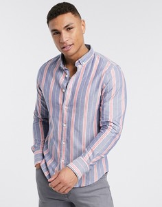 Рубашка в полоску Brave Soul-Мульти