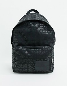 Черный рюкзак с логотипом Calvin Klein Jeans Sports Essential