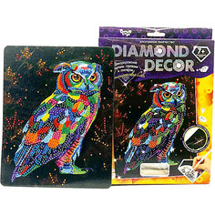 Набор для творчества Danko Toys Алмазная аппликация Бриллиантовая Сова