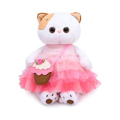 Мягкая игрушка Budi Basa Кошечка Ли-Ли с сумочкой-пирожным, 24 см