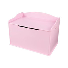 Ящик для игрушек KidKraft Austin Toy Box, розовый