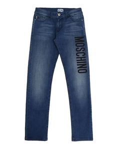 Джинсовые брюки Moschino