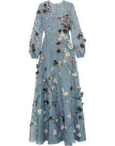 Длинное платье Valentino
