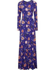 Длинное платье Diane von Furstenberg