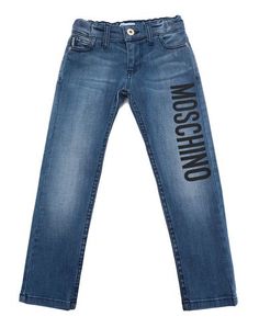 Джинсовые брюки Moschino