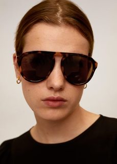 Солнцезащитные очки-авиаторы - Greta1 Mango