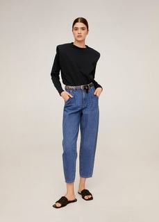 Хлопковая футболка с подплечниками - Pernil-i Mango