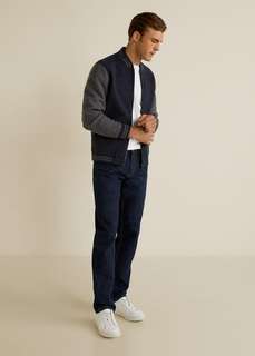 Джинсы Bob regular fit с легким эффектом стирки - Bob5 Mango