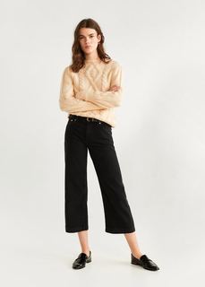 Джинсы relaxed Culotte - Culotte Mango