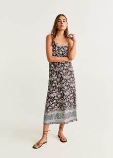 Платье с принтованными цветами - Cofy2 Mango