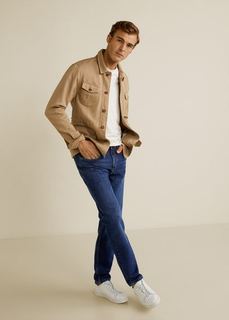 Джинсы Bob regular fit темного цвета - Bob5 Mango