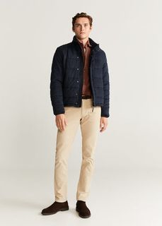 Фланелевая рубашка regular fit в клетку - Puerto Mango