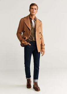 Фланелевая рубашка regular fit в клетку - Puerto Mango