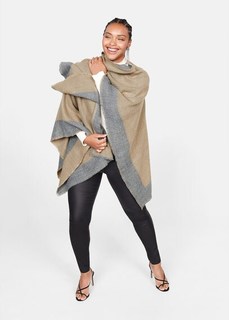 Двустороннее пончо - Poncho Mango