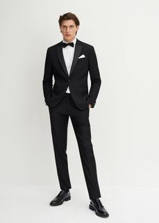 Рубашка Tailored slim fit со вставкой на груди - Kooning Mango