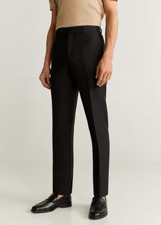 Костюмные брюки slim fit изо льна - Florida-i Mango