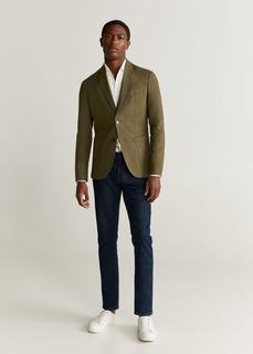 Пиджак slim fit 100% лен - Cola Mango
