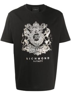 John Richmond футболка с принтом