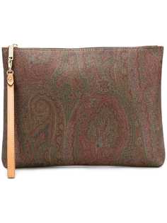 Etro paisley clutch bag