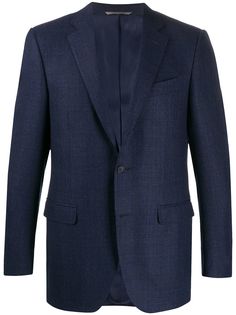 Canali однобортный пиджак строгого кроя
