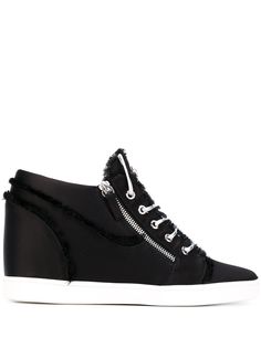 Giuseppe Zanotti кеды с контрастной подошвой