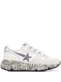 Golden Goose zebra print Running Sole sneakers