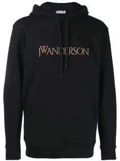 JW Anderson худи с вышитым логотипом
