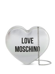 Love Moschino сумка на плечо в форме сердца с логотипом