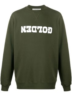 Golden Goose upside-down logo print sweatshirt