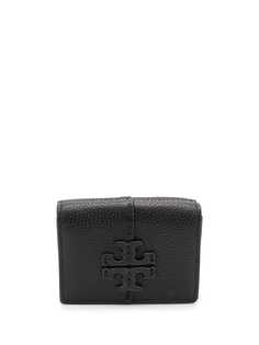 Tory Burch logo plaque leather purse