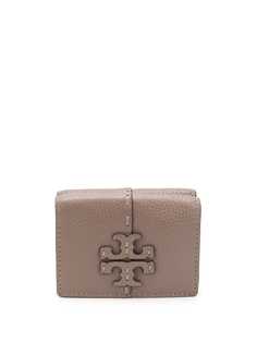 Tory Burch logo plaque leather purse