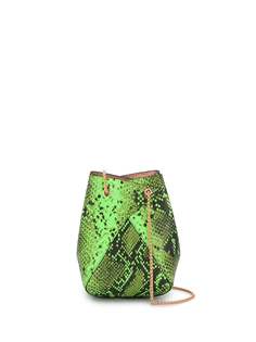 The Volon embossed snakeskin shoulder bag