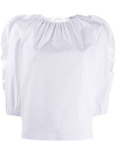 RedValentino блузка с оборками