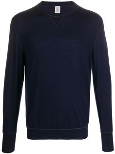 Eleventy джемпер с контрастной строчкой