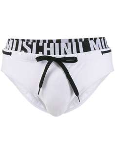 Moschino плавки с логотипом